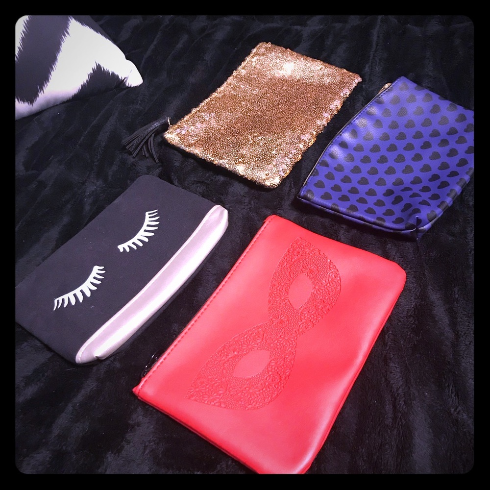 4 Ipsy makeup bags